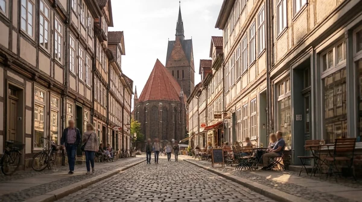 Hannover Altstadt mit Marktkirche